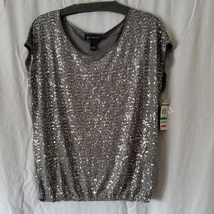 INC Sparkle Top. NWT.